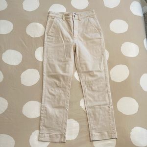 Everlane Slim Leg Crop Pant size 2 regular in sandstone